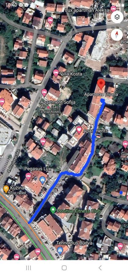 Apartman Elijana Budva Dış mekan fotoğraf