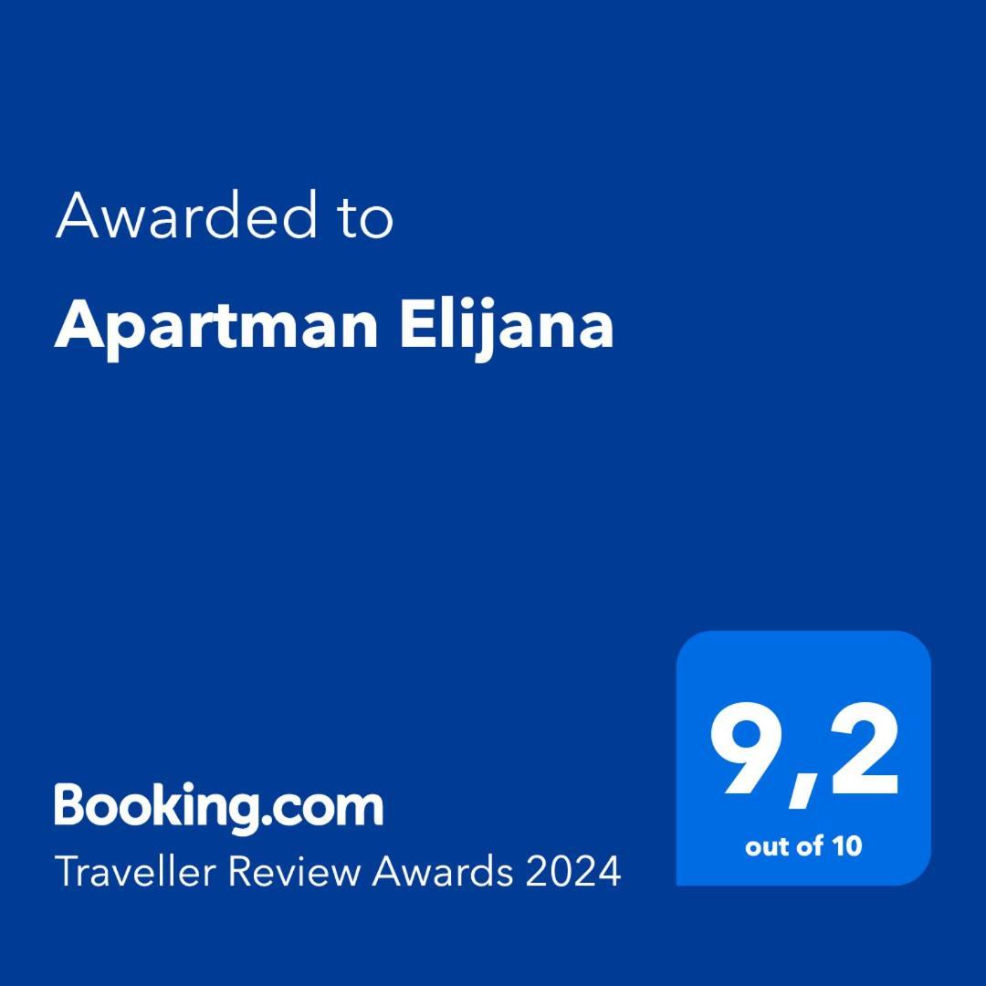 Apartman Elijana Budva Dış mekan fotoğraf